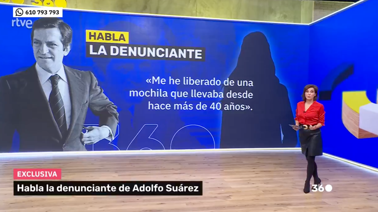 Las palabras de la denunciante de Suárez en 'Mañaneros 360'