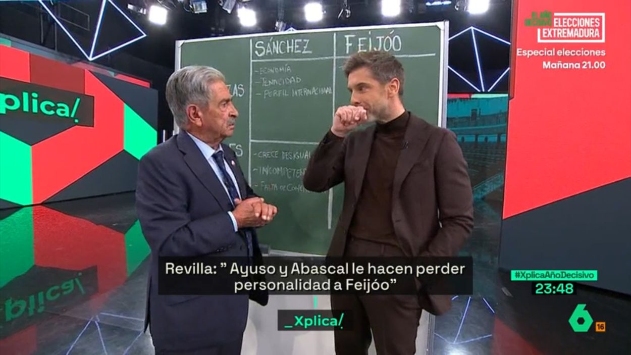 El expresidente de Cantabria, Miguel Ángel Revilla. LaSexta.