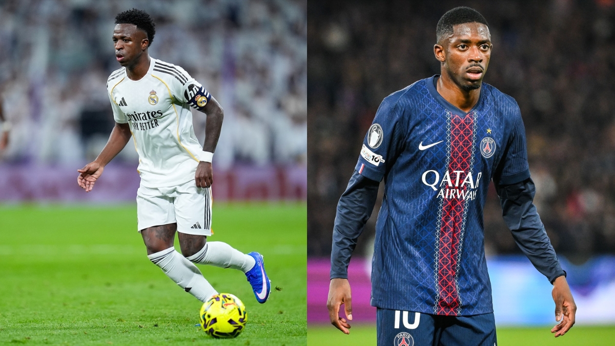 Vinicius Jr. y Dembélé| EP