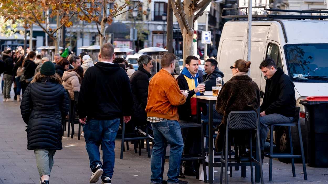 Aperitivo de Nochevieja en el centro de Madrid, a 31 de diciembre de 2024. EP.