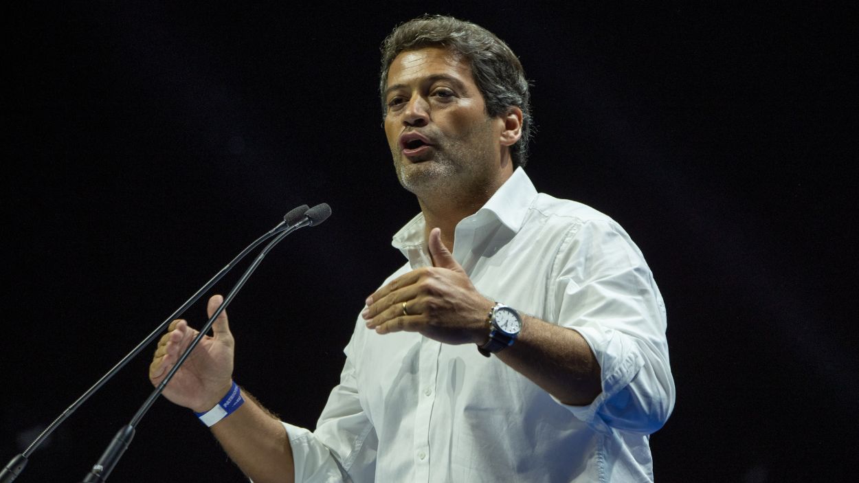 André Ventura, líder de la formación política portuguesa Chega