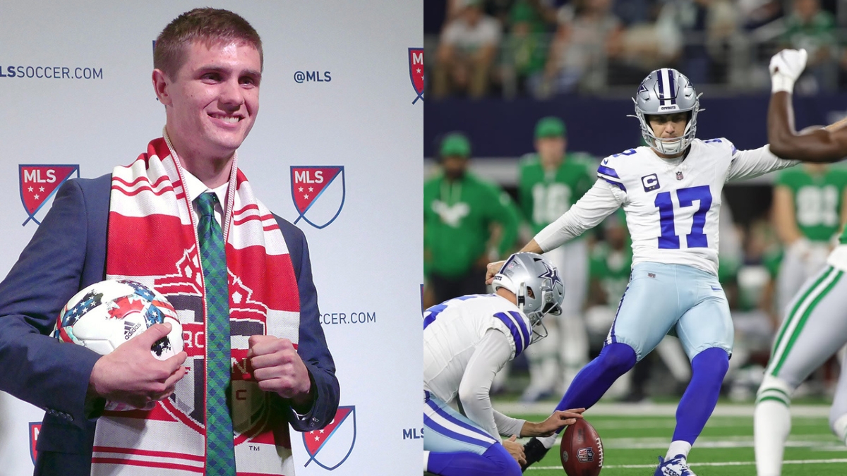 Brandon Aubrey en la MLS y con los Dallas Cowboys| @baubs10