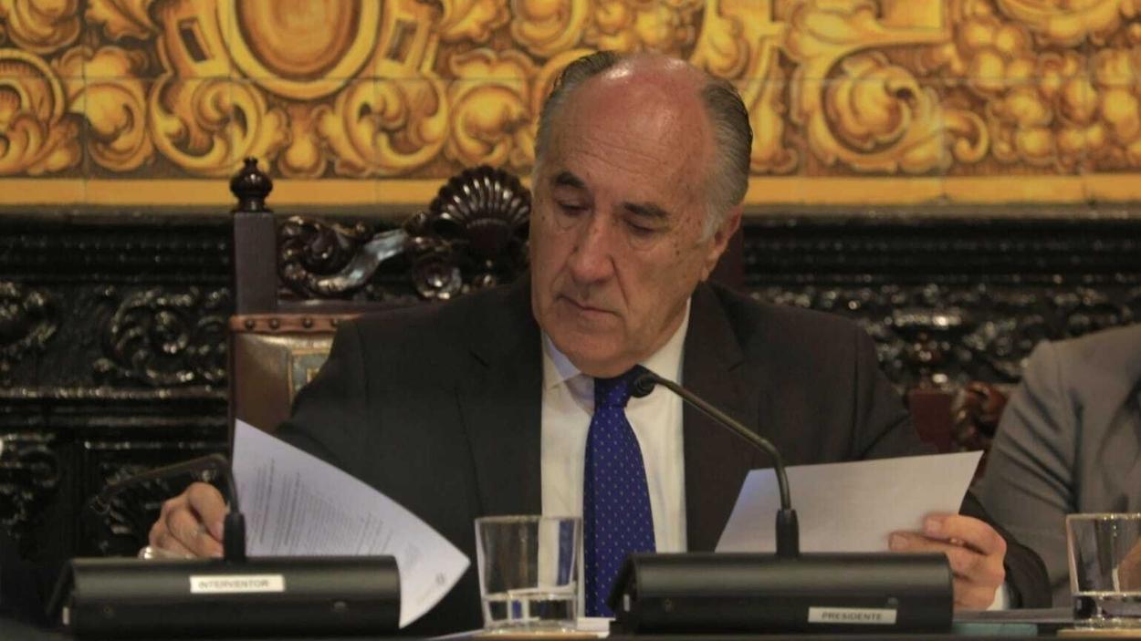 El alcalde de Algeciras (Cádiz), José Ignacio Landaluce. EP.