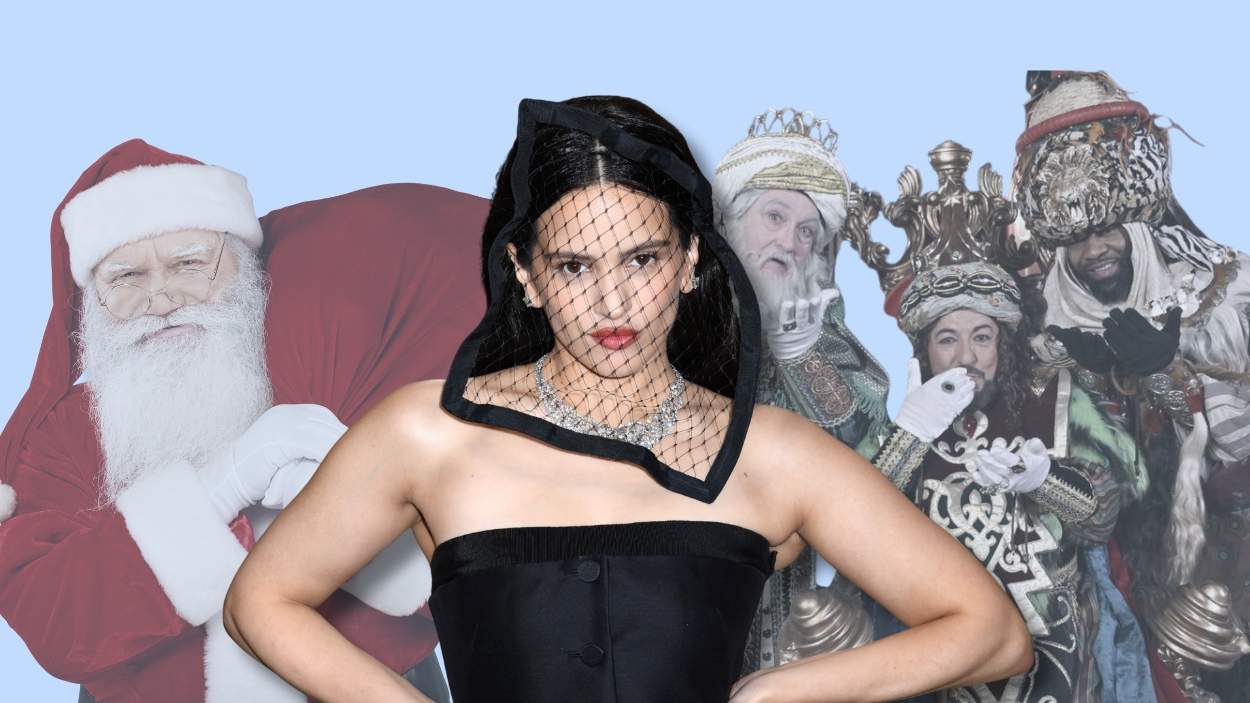 Rosalía. Fotomontaje.