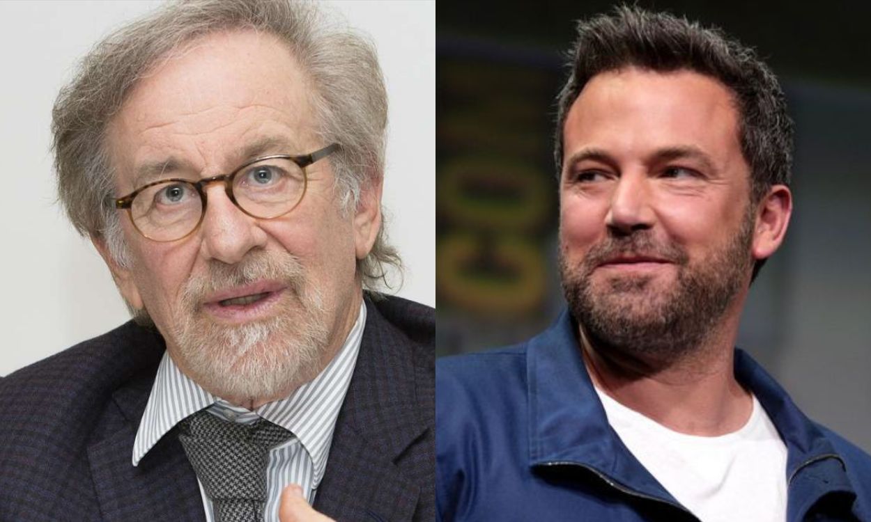 Steven Spielberg y Ben Affleck. Elaboración propia