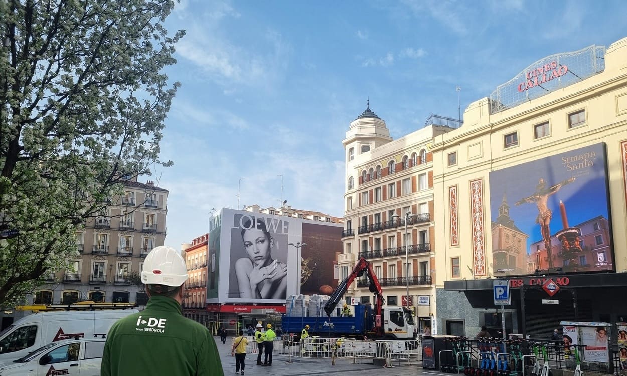 Iberdrola refuerza la red eléctrica del centro de Madrid con la subestación de Plaza de España. IBERDROLA
