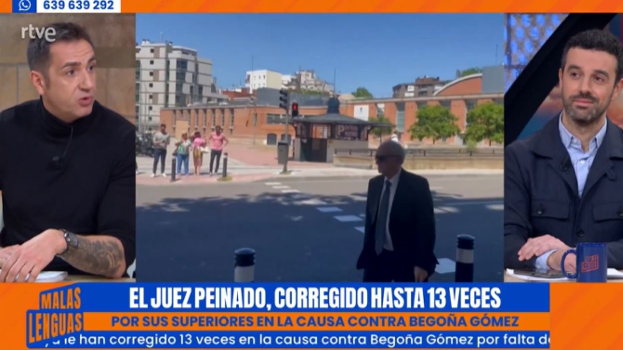 Emilio Delgado en 'Malas Lenguas'. TVE