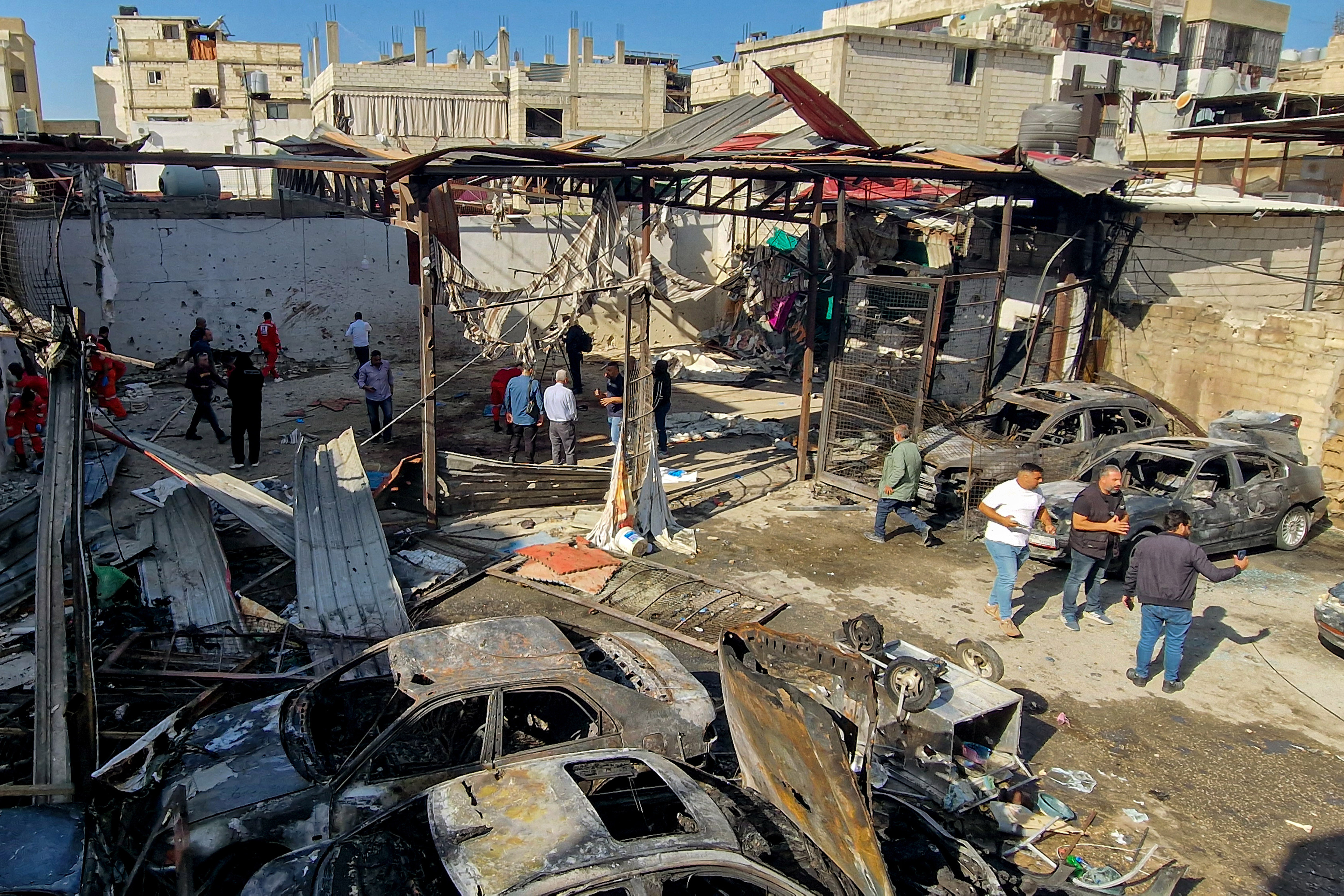 Ataque israelí en el mayor campamento de refugiados palestinos en Líbano. EP.