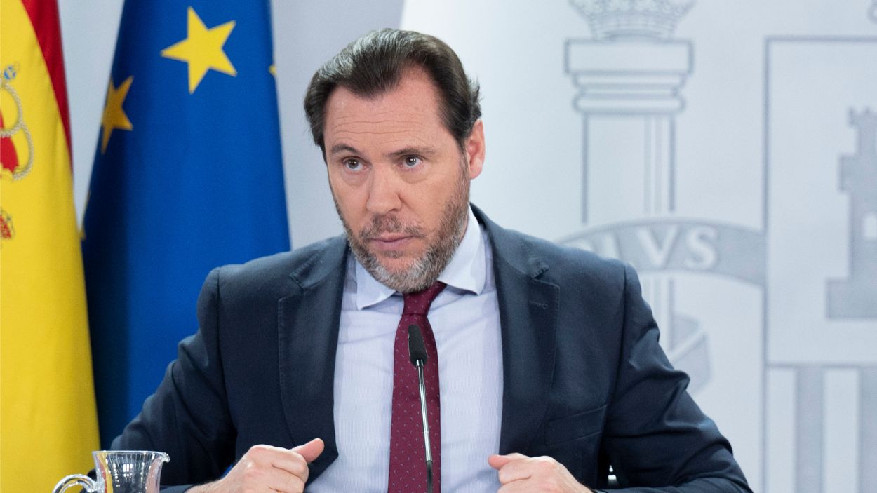 El ministro de Transportes y Movilidad Sostenible, Óscar Puente. EP.