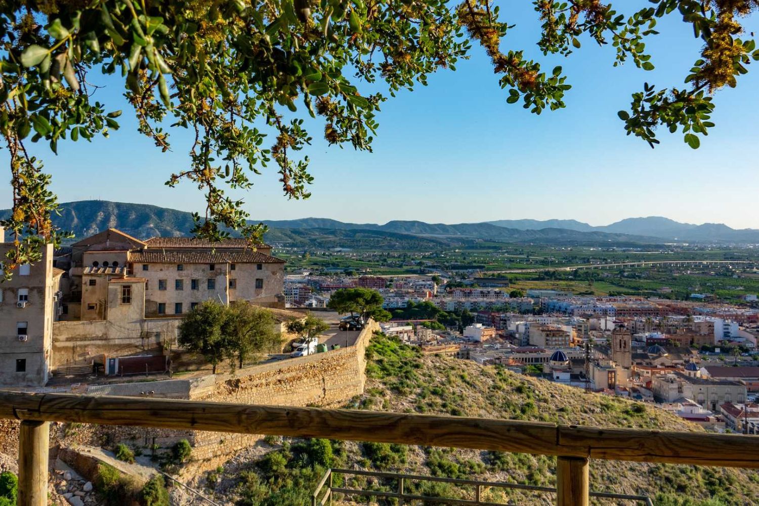 Vista general de Orihuela, en la Vega Baja del Segura