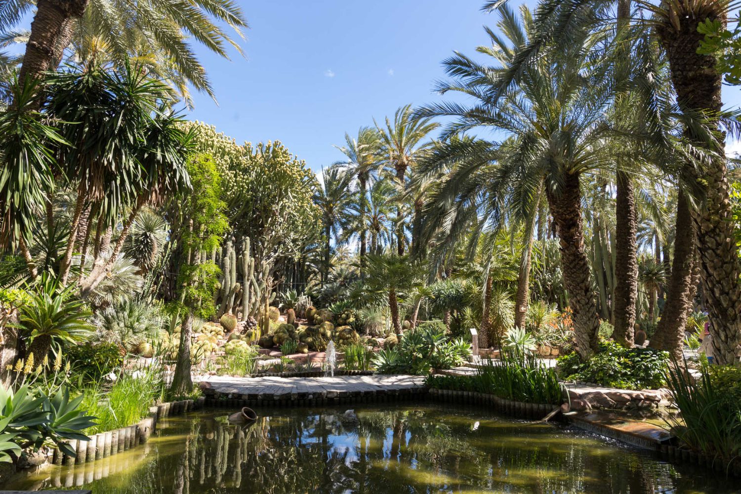 Jardín del Huerto del Cura, en Elche