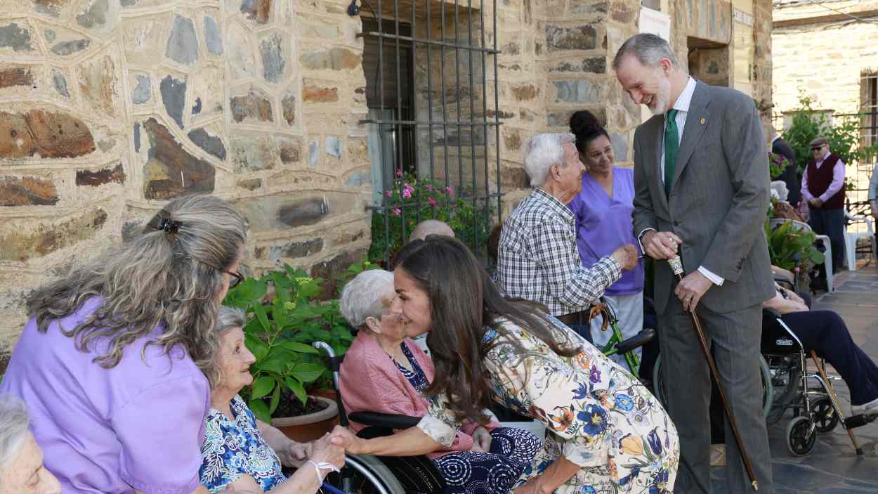 Fotografía visita Guadalupe. Casa Real