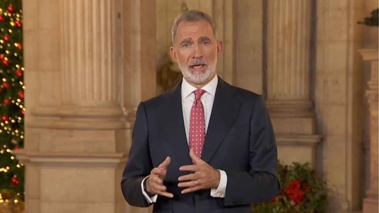El rey lanza su mensaje de Navidad