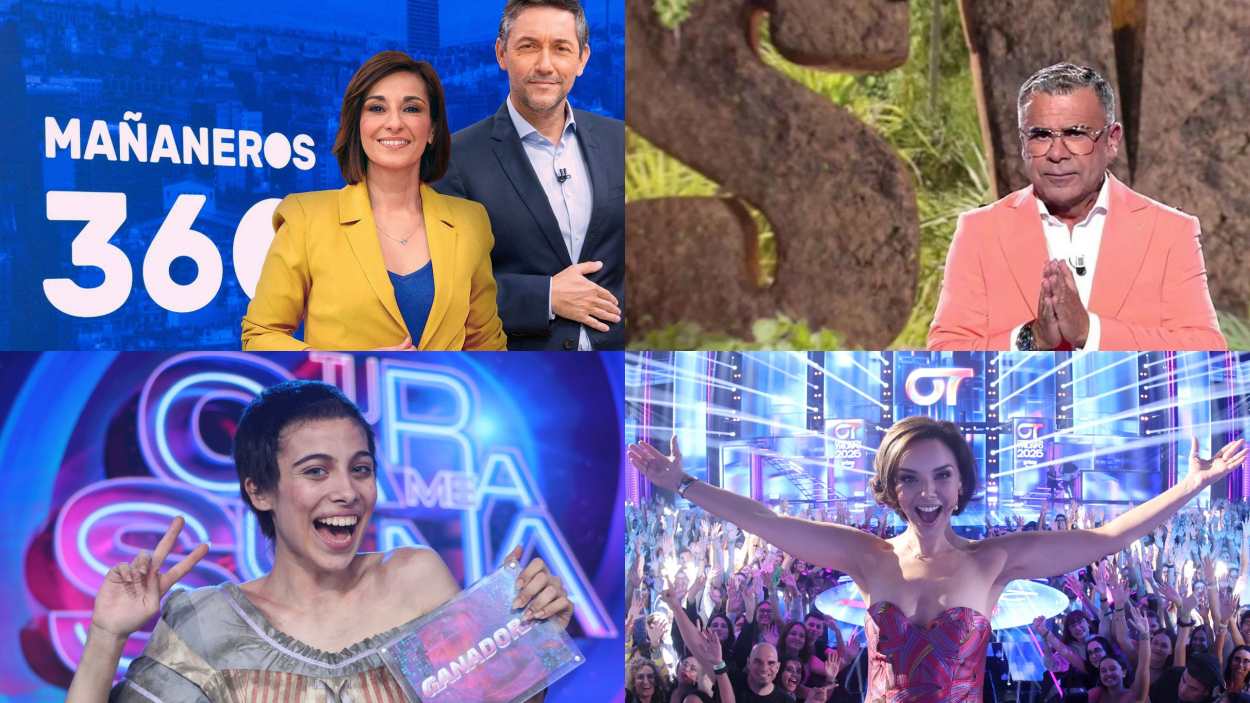 Algunos de los exitos de la televisión del 2025