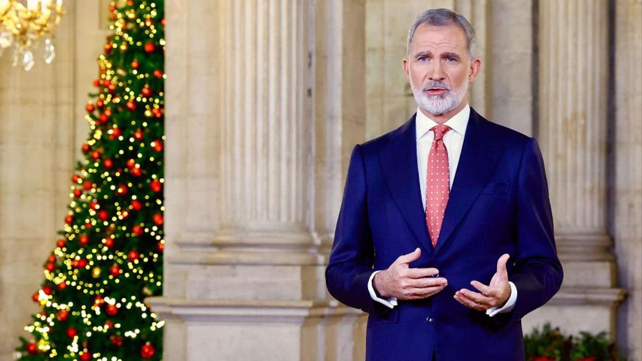 Discurso de Felipe VI en 2025. TVE