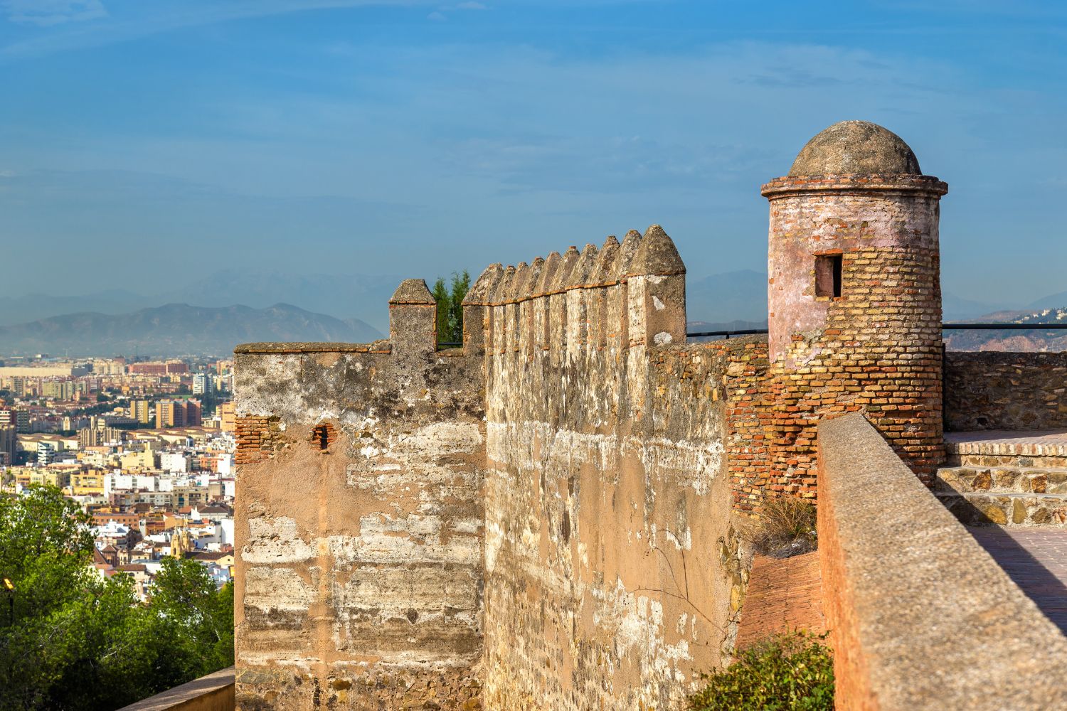Castillo de Gibralfaro, en Málaga