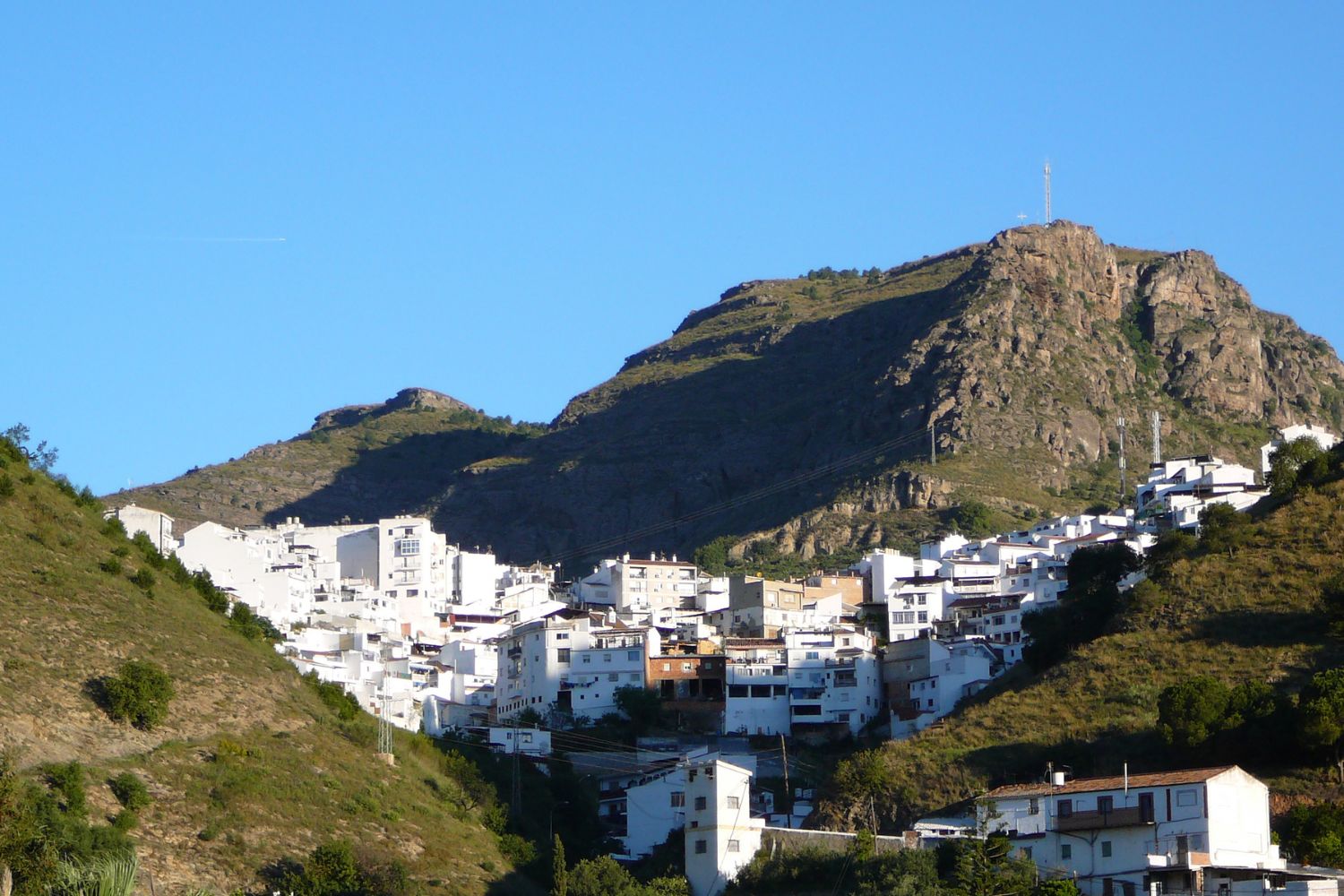 Pueblo de Álora, en el valle del Gaudalhorce