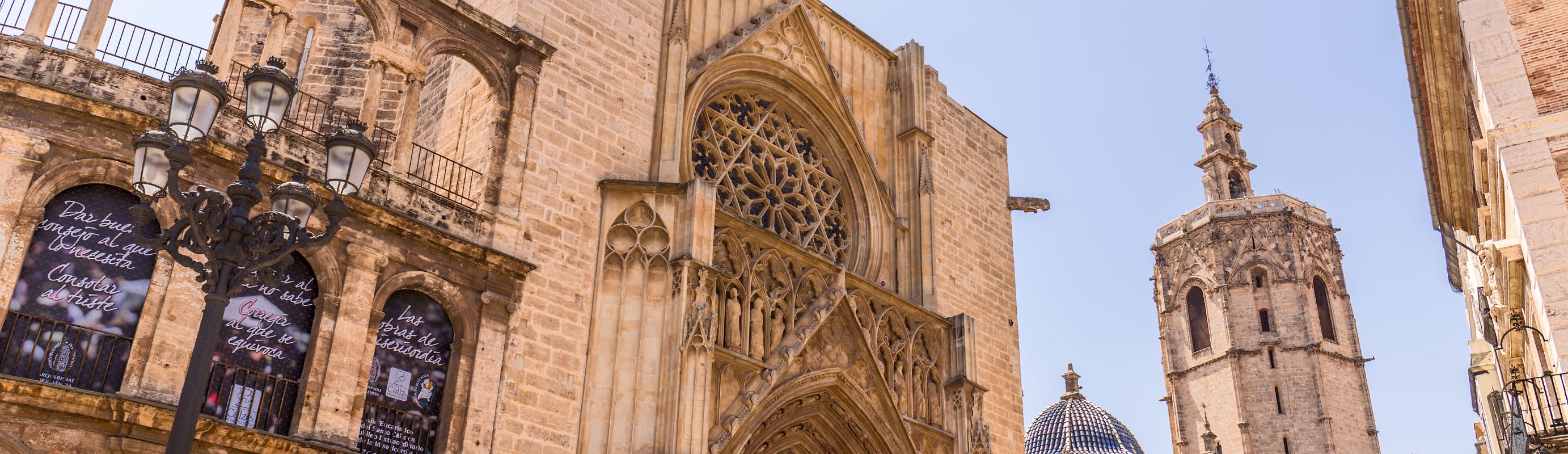 Detalle de la catedral de Valencia