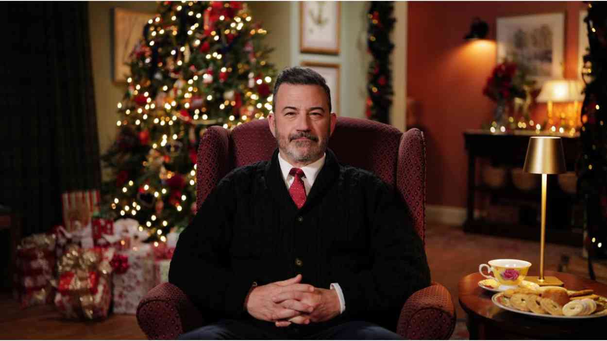 Jimmy Kimmel en su ‘Discurso alternativo de Navidad’. Channel 4