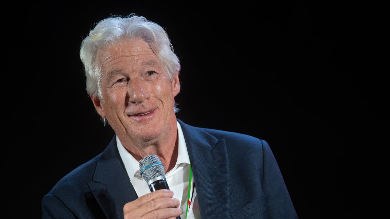 El actor estadounidense Richard Gere en el 10º aniversario de la ONG Open Arms en Barcelona. EP.