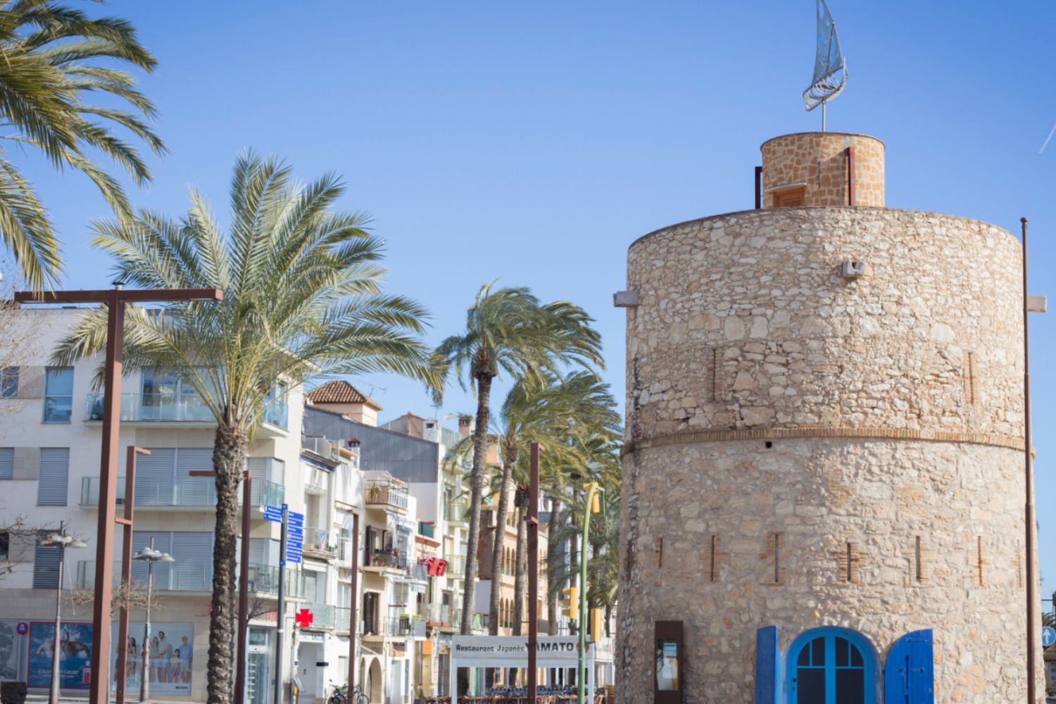 Torre Blava, en Vilanova i la Geltrú