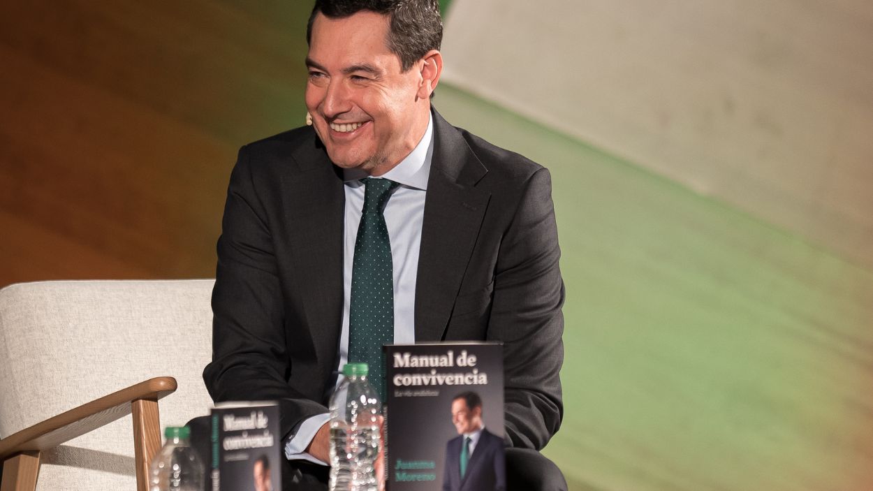 El presidente de la Junta de Andalucía, Juanma Moreno. EP.