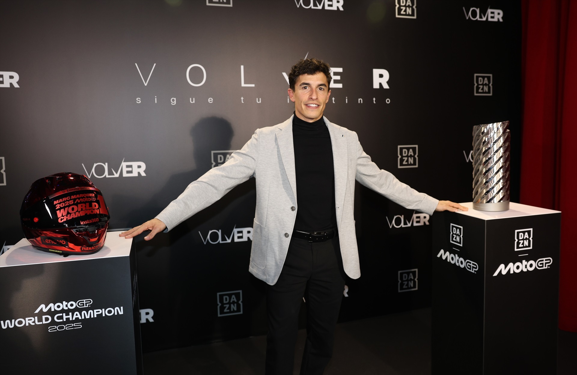 Marc Márquez durante el preestreno de su documental| EP