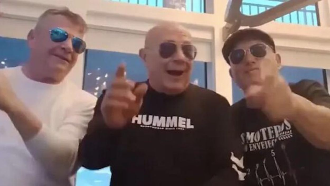 Captura del vídeo viral publicado por Manuel Cortés. TikTok.