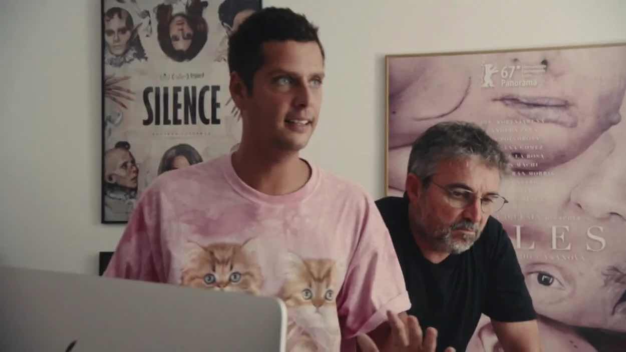 Jordi Évole y Eduardo Casanova en el adelanto del nuevo documental. RRSS