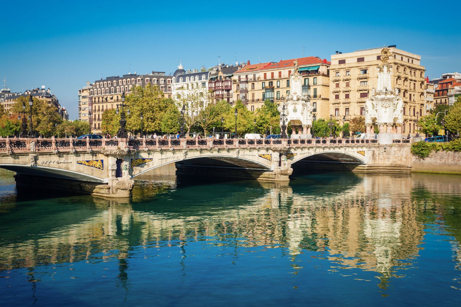 Puente de María Cristina, en San Sebastián