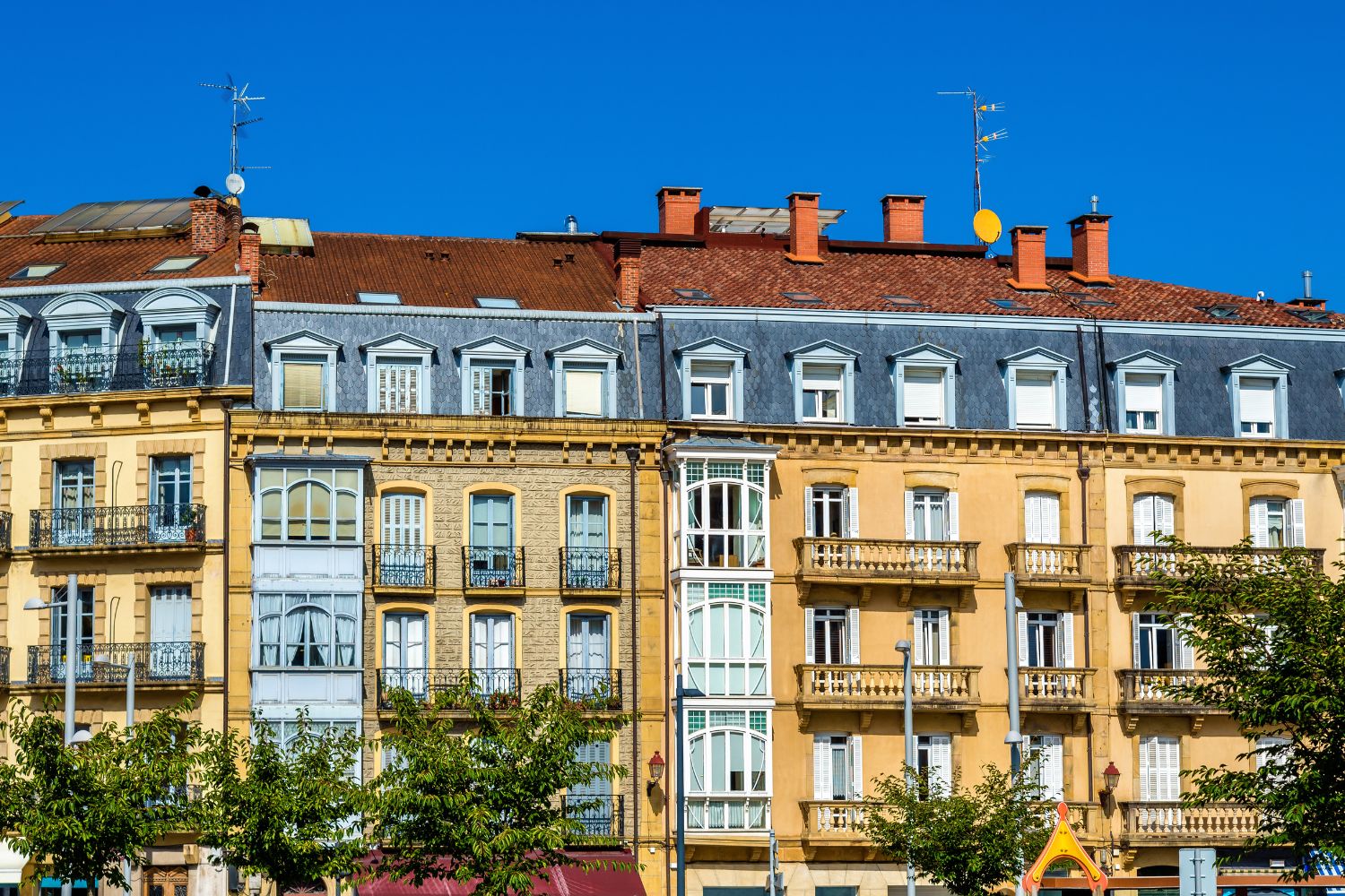 Casas del casco antiguo de Irún