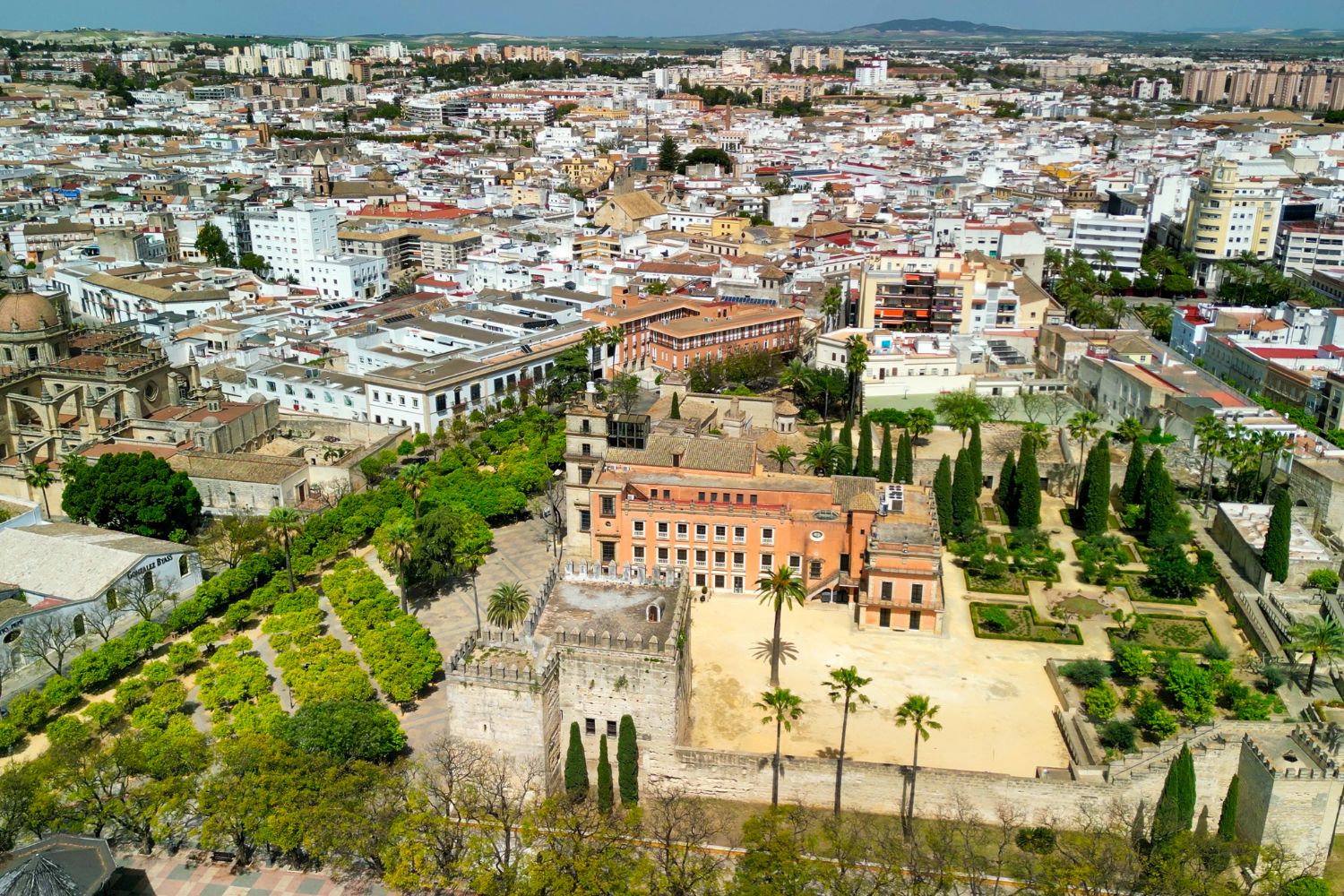 Vista aérea de El Puerto de Jerez de la Frontera