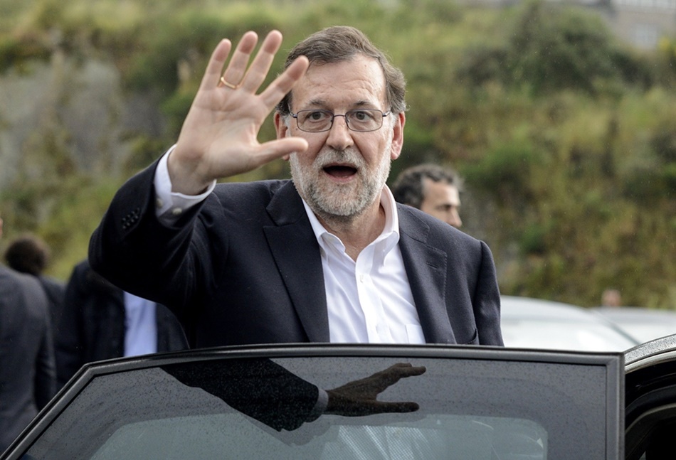 El presidente en funciones, Mariano Rajoy