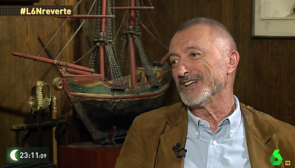 El escritor Arturo Pérez-Reverte.