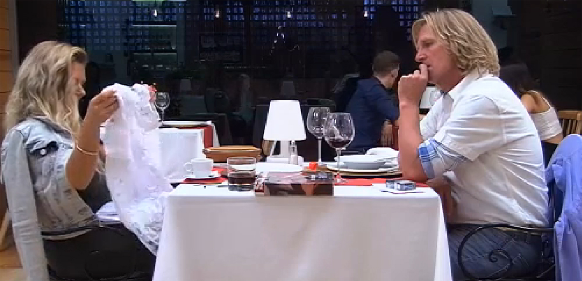 Pocholo Martínez-Bordiu, durante su cita en 'First Dates