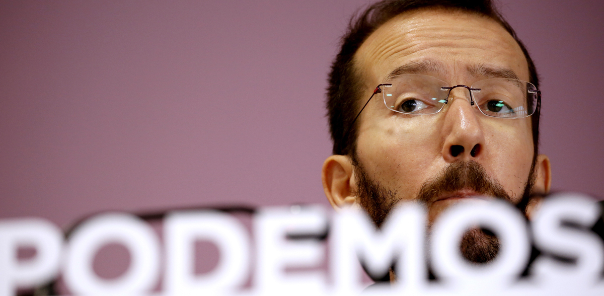 El secretario de Organización de Podemos, Pablo Echenique.