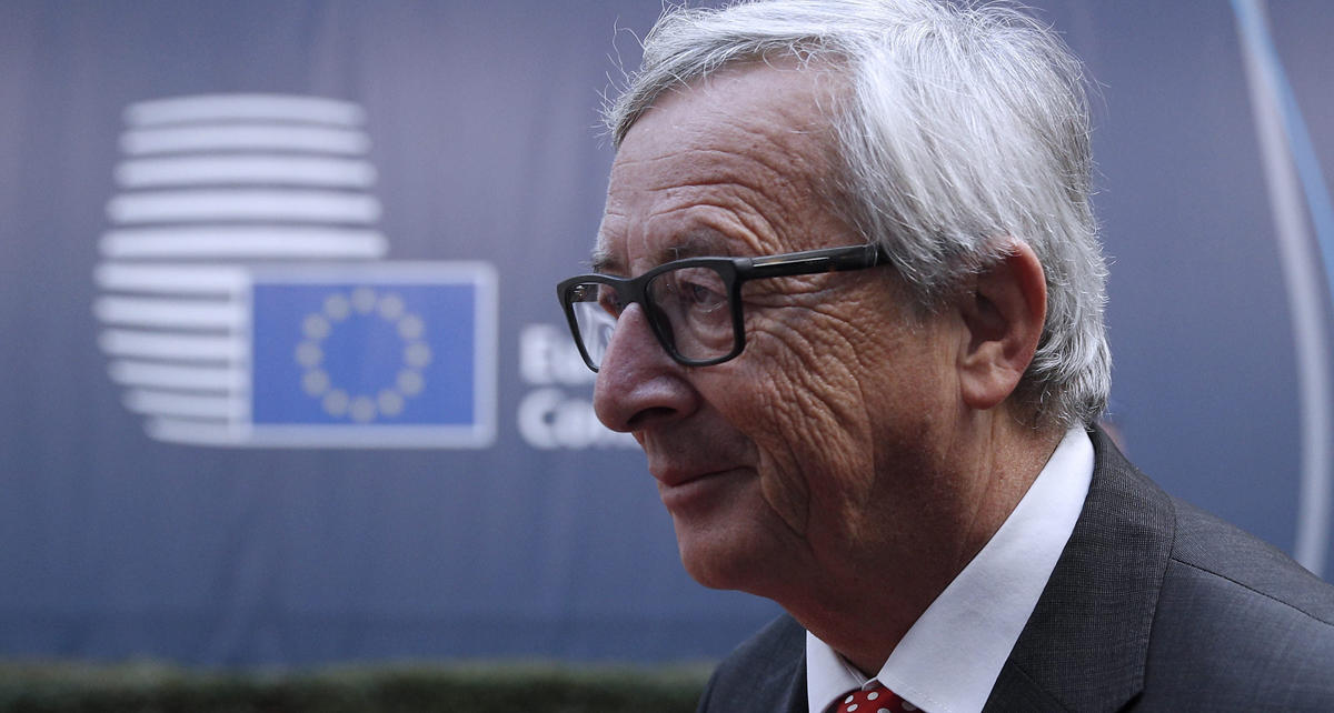 El presidente de la Comisión Europea, Jean-Claude Junker
