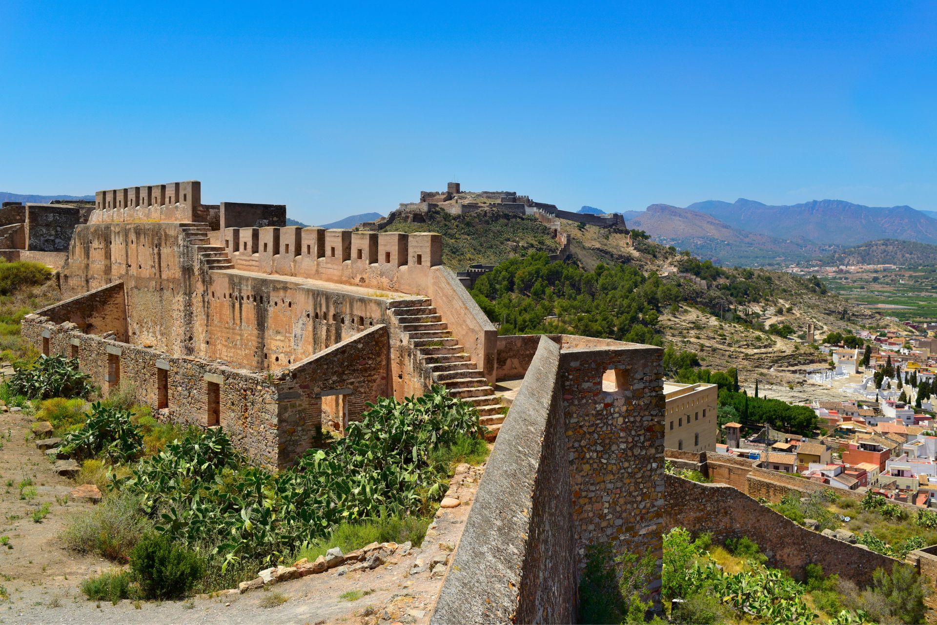 Murallas del castillo de Sagunto