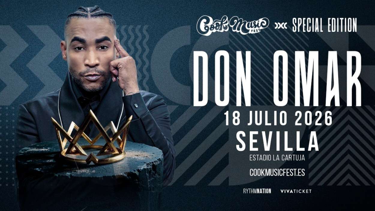 Don Omar desata la locura en Sevilla: ¿aún quedan entradas para su concierto en La Cartuja