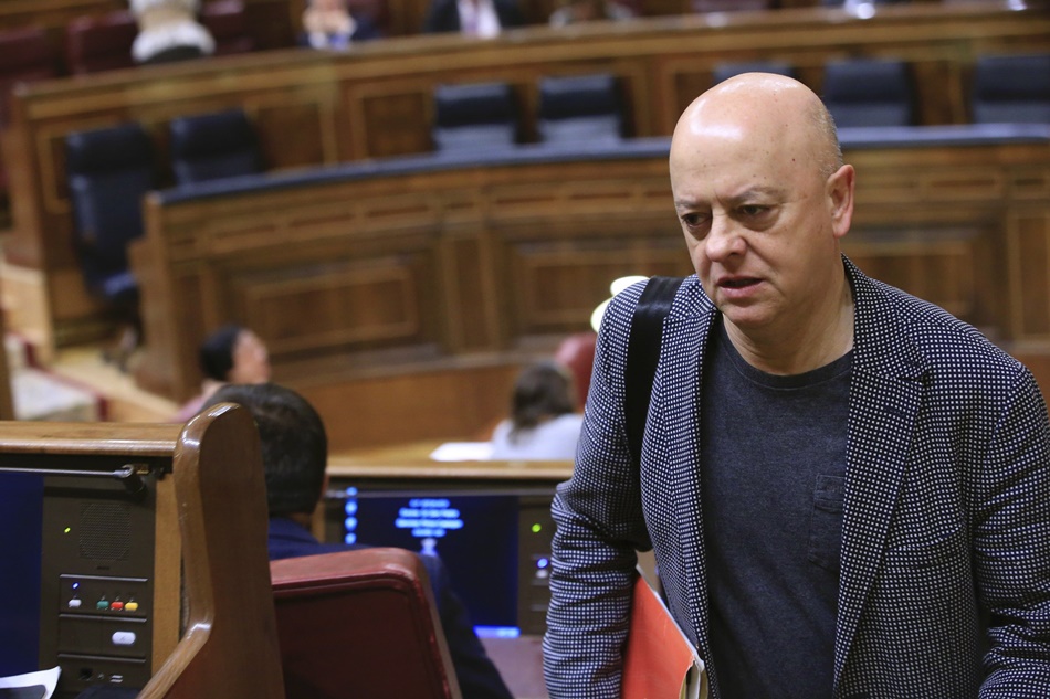 El socialista,Odón Elorza en el Congreso de los Diputados