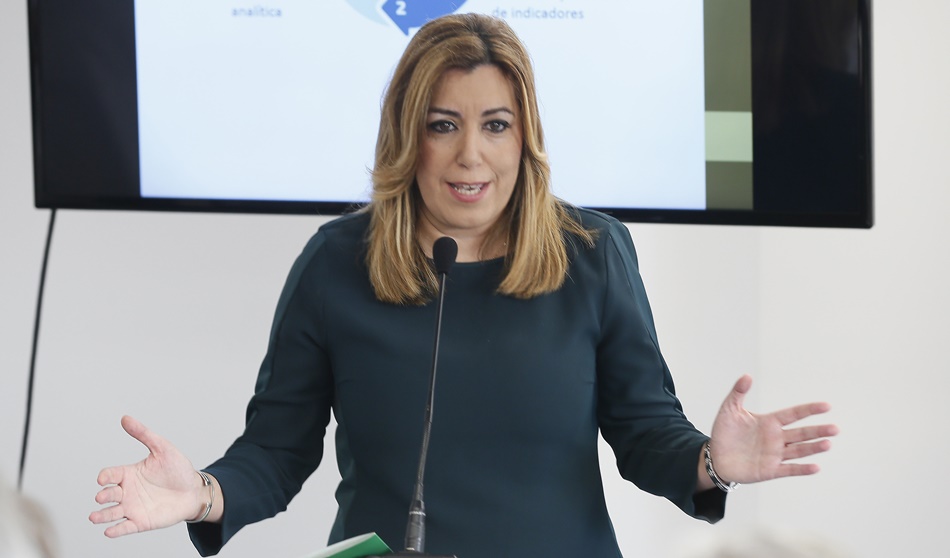 La presidenta andaluza, Susana Díaz, es la preferida para liderar al PSOE según esta encuesta. (Foto: EFE)