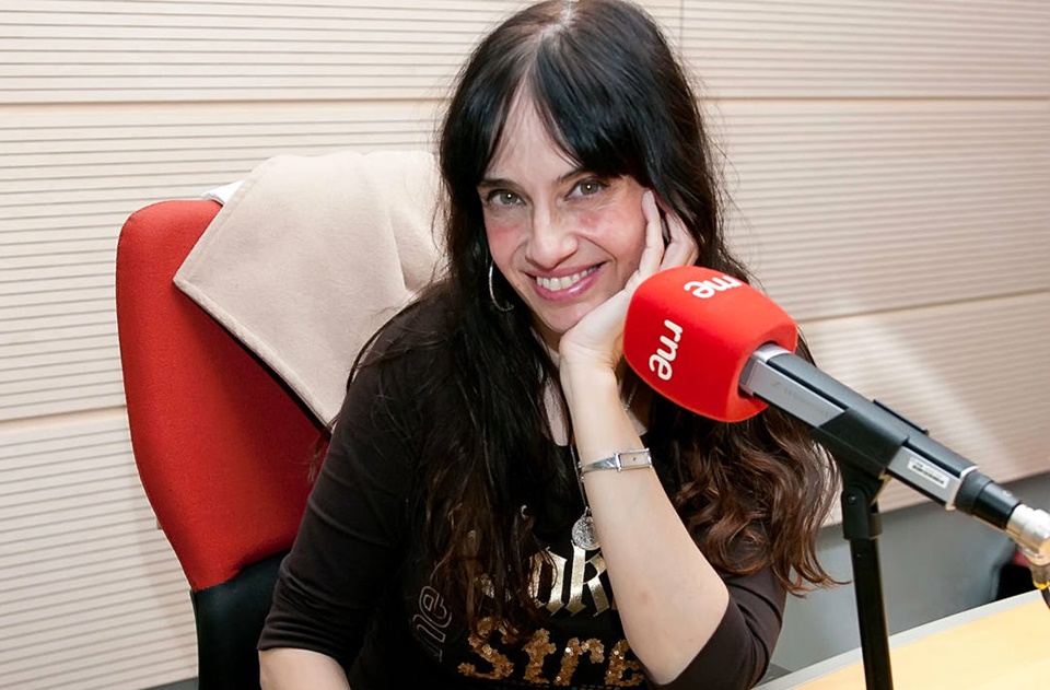 Imagen de la actriz Beatriz Rico en una entrevista concedida a RNE. 