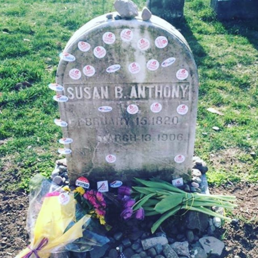 Hoy millones de mujeres votan por Susan B. Anthony