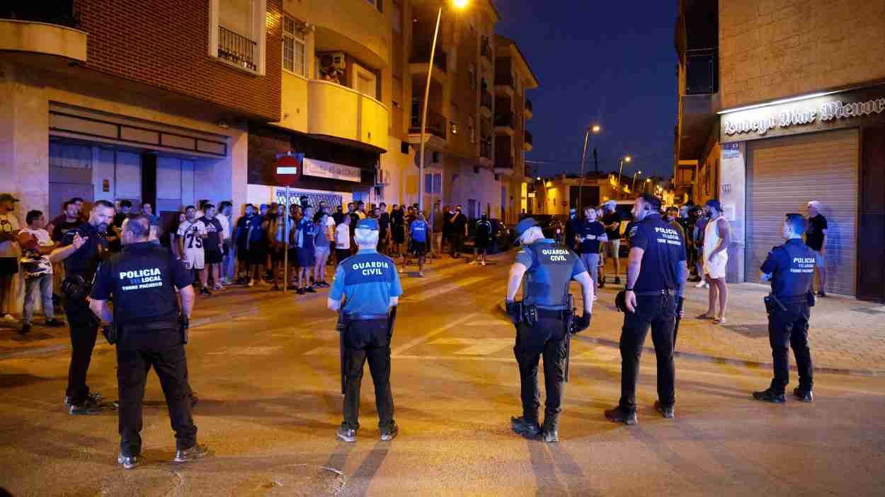 Disturbios y enfrentamientos en Torre Pacheco en una oleada ultra contra la inmigración