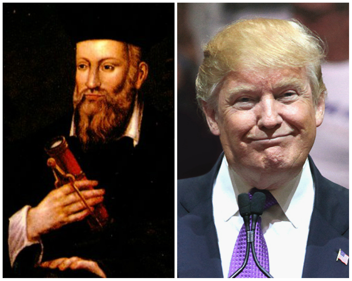 Nostradamus predijo la victoria de Trump mejor que las encuestas