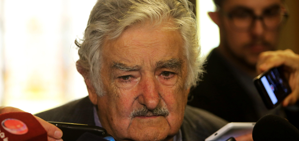El expresidente de Uruguay, José Múgica