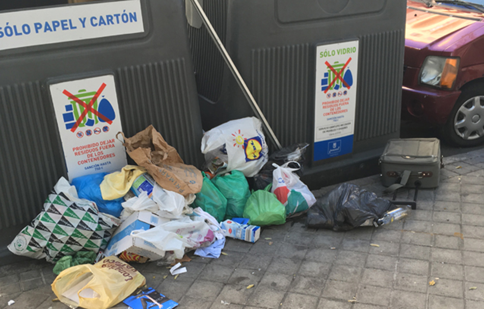 Distrito de Arganzuela, el pasado domingo