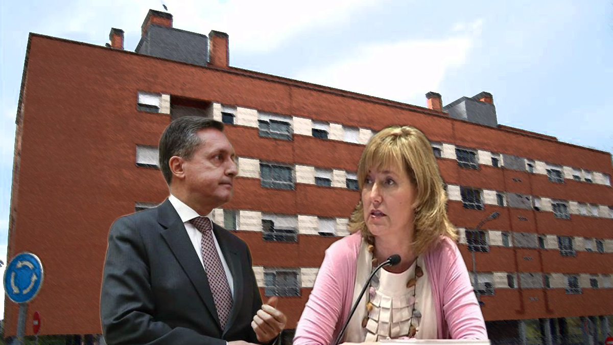 Santiago Menéndez, director de la Agencia Tributaria, y Raquel Catalá, delegada de la Agencia en Madrid