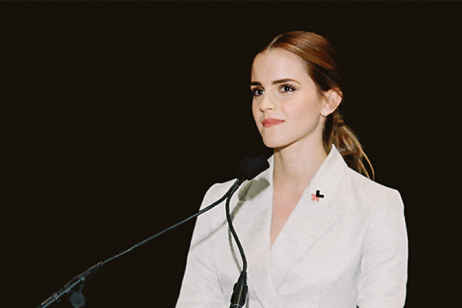 La actriz Emma Watson es la cabeza visible del programa Her for She de Naciones Unidas.