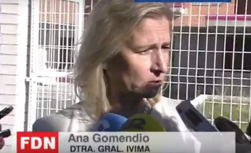 La exdirectora del IVIMA Ana Gomendio. Imagen de Youtube La exdirectora del IVIMA Ana Gomendio. Imagen de Youtube